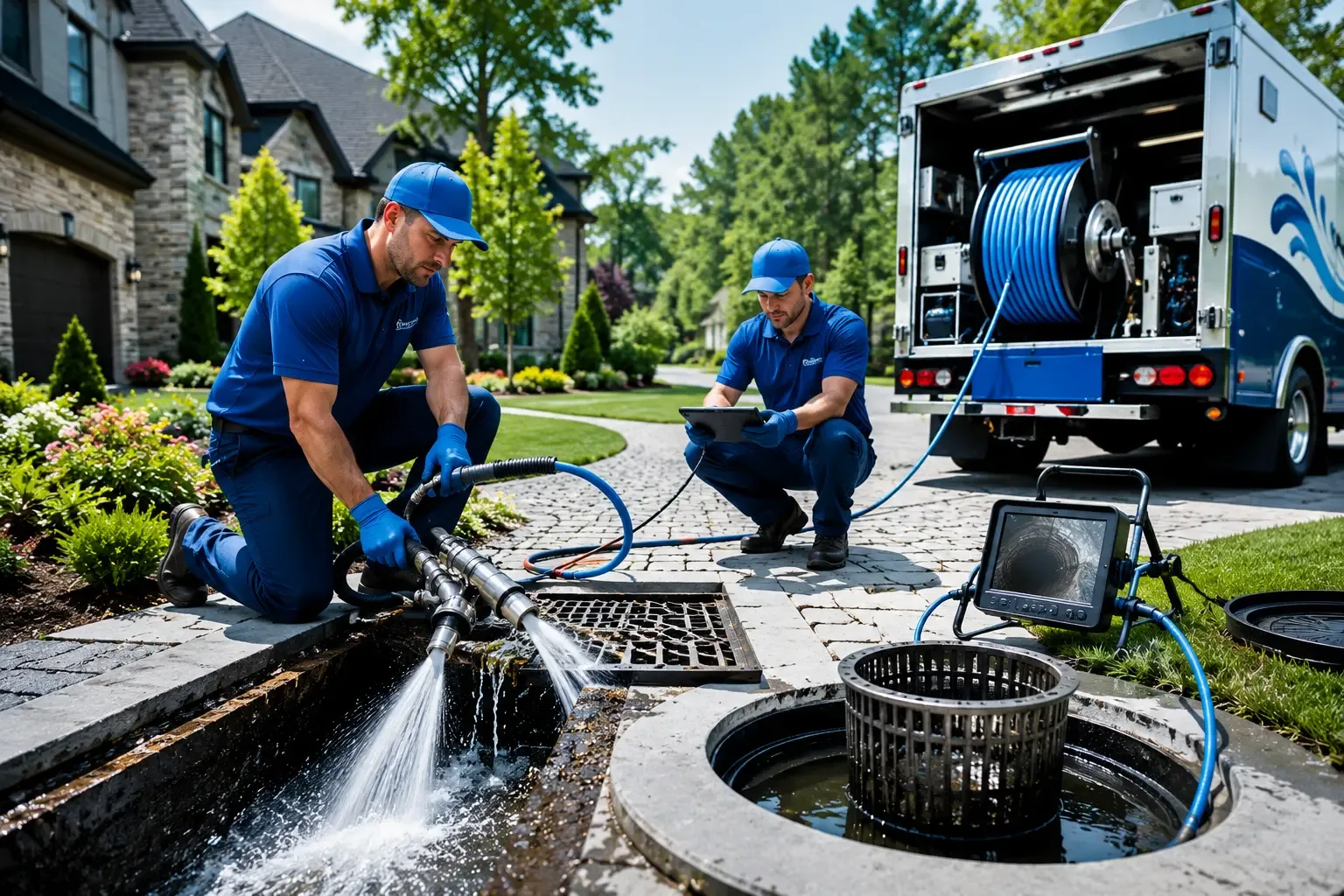 Local outdoor drain cleaning professionals in Roark, KY